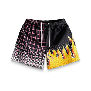 customized logo basketball <b>Shorts</b> Men Sublimation Dtg Printing Polyester <b>5</b> <b>Inch</b> <b>Inseam</b> Men's Gym Mesh <b>Shorts</b> inflow Custom - Product Image 5