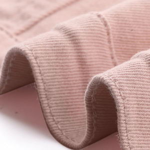 Chaqueta vaquera elástica hecha a medida para mujer, chaqueta vaquera para mujer, chaqueta vaquera lisa de invierno rosa de algodón para mujer de talla grande - Product Image 5