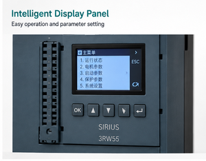 3RW5543 ซีเมนส์ SIRIUS ซอฟต์สตาร์ทเตอร์ ตัวควบคุมมอเตอร์ประสิทธิภาพสูง ซีรีส์ 3RW55 ของแท้ 100% ใหม่เอี่ยม มีสินค้าในสต็อก - Product Image 4