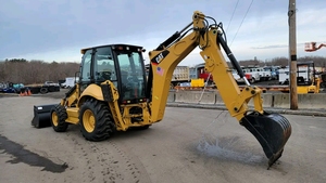 Kaufen Sie günstigen Baggerlader gebraucht Caterpillar cat 416e 420e 420f 430f Traktor mit Bagger und Frontlader exportfähig