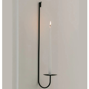 Candelabro de Pared para Oficina, Moderno y Lujoso, Hecho a Mano con Impresión Tipográfica, Decoración para el Hogar, de Metal, Alambre de Hierro, Recubierto de Oro - Product Image 2