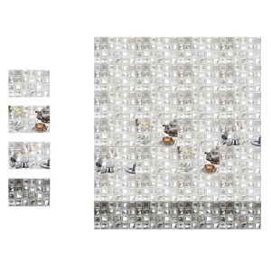 Surface étincelante en céramique aspect plastique texture carreaux muraux émaillés brillants 30x45cm - Product Image 1