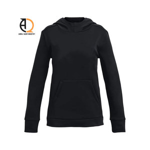Sudadera con Capucha Extra Grande para Mujer, Logotipo Personalizado, Color Sólido, Manga Larga, Sudadera Informal para Mujer - Product Image 2