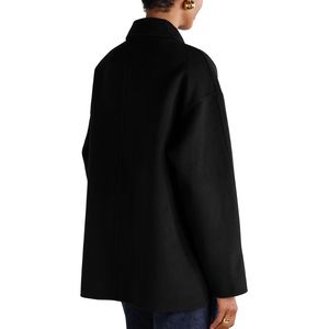 Chaqueta de Motociclista a Cuadros para Mujer, Blanca, Elegante, de Manga Larga, con Botones, Forro de Algodón Transpirable y Ecológico, Estilo Moderno y Cómodo - Product Image 3