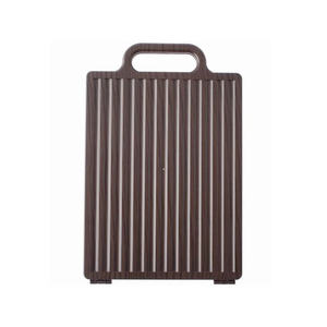 Rétroviseur rectangulaire brun foncé avec finition bois DB fabriqué au Japon pour usage intérieur - Product Image 2