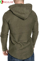 Chemises élégantes pour hommes personnalisables en 100 % polyester et coton, avec doublure de poche tendance, tissu tissé de haute qualité, séchage rapide