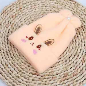 Gorro de Bebé Unisex Recién Nacido, Suave y Cálido, Tejido a Crochet, Estampado Animal, Gorro de Invierno, Gorro Fetal Ajustable - Product Image 6