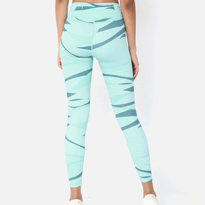 Leggings décontractés pour femmes de haute qualité, respirants, 100% coton, taille haute, logo et couleur personnalisés, design uni, prix raisonnable - Product Image 3