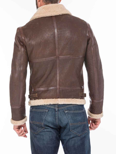 Nueva Chaqueta de Cuero 100% Material de Cuero, Mangas Completas, Estilo Urbano, Venta al por Mayor, Chaqueta de Cuero de Diseño Nuevo para Hombre, Ropa Casual de Invierno - Product Image 4