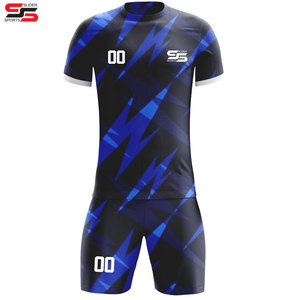 Ensembles d'uniformes de football imprimés par sublimation de conception personnalisée en gros OEM uniformes de football de couleur personnalisée pour hommes - Product Image 5