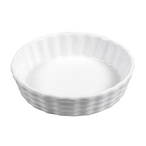 Moule à tartelettes professionnel en céramique bordeaux pour la pâtisserie - Product Image 1