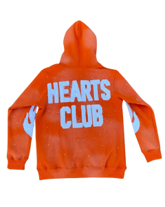 Logo personnalisé fabriqué en usine strass délavé à l'acide Denim en détresse sweat à capuche brodé hiver Streetwear sweat à capuche pour unisexe - Product Image 6