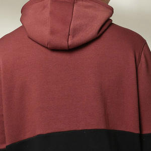 Pull-over à capuche pour hommes, épaules tombantes, sweat à capuche délavé au soleil, avec logo personnalisé, sweat à capuche épais surdimensionné de haute qualité pour hommes - Product Image 6