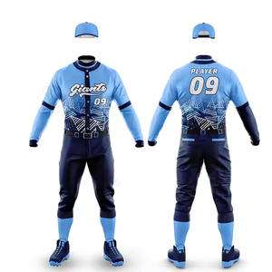 Uniforme de equipo de béisbol personalizado de último diseño 2025 para adultos, uniforme de béisbol estampado liso en blanco transpirable y conjunto corto - Product Image 6