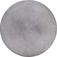 Table basse supérieure en métal de produit attrayant avec la jambe enduite de poudre d'or