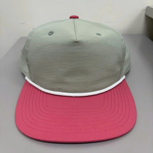 Tùy Chỉnh Trống Snapback Mũ Nhiều Màu Brim Với Sợi Dây Thừng Polyester Mũ Nón Cho Khuyến Mại Và Xây Dựng Thương Hiệu Việt Nam Nhà Cung Cấp Đồng Bằng Mũ - Product Image 1