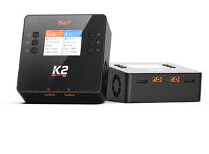 เครื่องชาร์จแบตเตอรี่ <span class=keywords><strong>K2</strong></span> <span class=keywords><strong>isdt</strong></span> <span class=keywords><strong>Air</strong></span> RC อัจฉริยะช่องคู่ ac/dc ชาร์จเร็วสำหรับโดรน FPV Lipo 1 ~ 6S - Product Image 2
