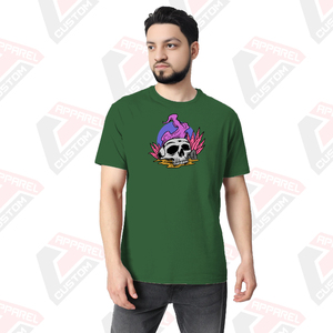 <b>Women's</b> Ultra Soft Comfortable 100% Cotton Eco-Friendly Denim Batik <b>Corduroy</b> T-<b>Shirt</b> with Patches Appliques Beading <b>for</b> Summer - Product Image 2