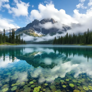 Placard suspendu désodorisants Fengshui paysages lac miroir forme irrégulière espagne origine cadeau d'entreprise - Product Image 3