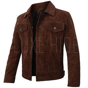 Genuine Leather <b>Men</b> <b>Jacket</b> In Wholesale Fall Winter <b>Men</b> <b>Suede</b> leather <b>Jacket</b> Best Quality <b>Men</b> <b>Suede</b> leather <b>Jacket</b> - Product Image 1