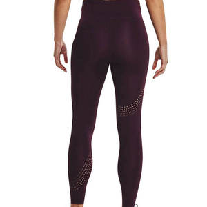 Marque personnalisée de haute qualité pour femmes Pantalon d'entraînement de yoga Scrunch Butt Leggings taille élastique motif solide hiver Style décontracté coutures - Product Image 4