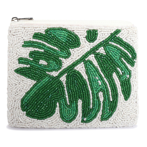 Porte-monnaie perlé coloré fait à la main pour adolescents portefeuille en tissu personnalisé avec fermeture à glissière pour enfants pochette en gros d'argent de poche - Product Image 5