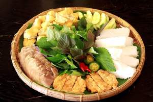 ถาดแบนไม้ไผ่แข็งแรง: winnowing เสิร์ฟและแสดงการตกแต่ง Viet fargimex - Product Image 2