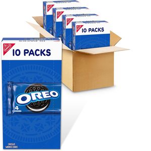 โอรีโอ คุกกี้แซนวิชช็อกโกแลต 40 แพ็ค (แพ็คละ 4 ชิ้น 4 กล่อง) - Product Image 1