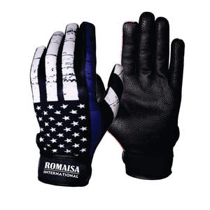 Gants De Baseball En Gros En Cuir Unisexe Respirant Gants De Frappeur Personnalisé En Cuir Gants De Baseball Antidérapant Guantes De Bateo - Product Image 3