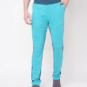 Premium Quality Best Selling Customized Logo Lightweight Mid Straight Casual Men's Trouser Solid Color 100% Cotton Breathable - Product Image 1