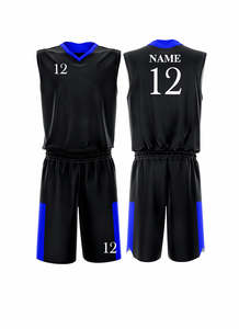 Uniforme de baloncesto de poliéster al por mayor, camisetas de baloncesto para jóvenes, equipo deportivo, ropa deportiva para hombres - Product Image 4