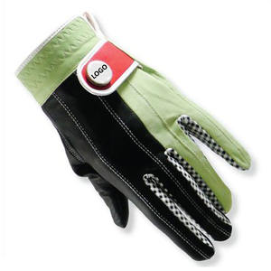 Guantes de golf de calidad superior Hombres Logotipo personalizado Pro Golfers Hombres Zurdo Durable Cabretta Guante de golf de cuero para la venta - Product Image 3
