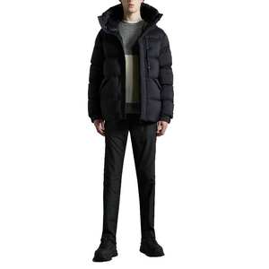 VESTE MATELASSÉE-NOIR Veste matelassée en duvet pour homme Vêtements d'extérieur Veste chaude Veste courte bouffante - Product Image 6