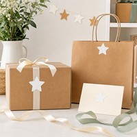 Autocollants personnalisés découpés en forme d'étoile, étiquettes triangulaires en papier imperméables pour emballage cadeau et scrapbooking