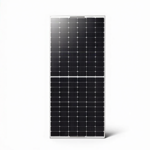 Panneau solaire bifacial HJT 545W, cadre argenté, 144 cellules mono, PS545M6-24/TH, palette industrielle - Product Image 1