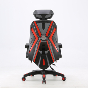 SFGC004 Silla de Juego Ergonómica de Alta Gama Negra y Naranja, con Malla de Nailon y Cuero PU 4D, para Oficina en Casa, Plegable y Ajustable - Product Image 4