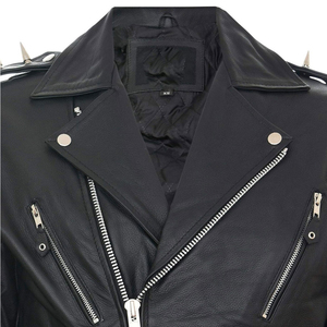 Chaqueta de Cuero Tejida con Cuello Mao para Hombre, Cálida y Transpirable para Invierno, Estilo Urbano, Personalizable, a Precio Razonable - Product Image 4