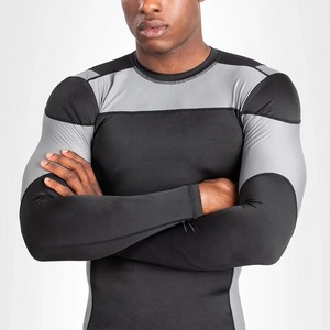 Camisas de compresión para hombre al por mayor Ropa deportiva transpirable de alto rendimiento - Product Image 1
