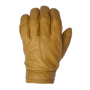 Invierno personalizado arena bronceado cuero corto clásico moto guantes motocicleta Auto Racing Wear Unisex - Product Image 3