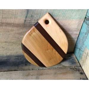 Planche à découper en bois naturel avec planche polie pour cuisine et restaurant utilise planche à découper - Product Image 1