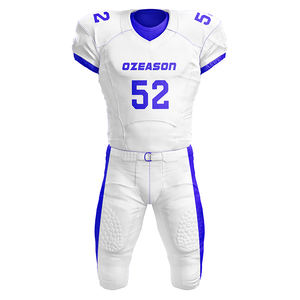 Camiseta de fútbol americano con sublimación personalizada de alta calidad, ropa de uniforme de fútbol americano personalizada más nueva para adultos - Product Image 1