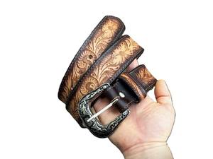 Cinturón de cuero genuino para hombre con diseño de cuero de vaca y hebilla de aleación Nuevo diseñador masculino Hebilla automática Cinturón de cuero de vaca para hombre - Product Image 4