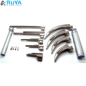 Laringoscopio Convencional Manual con Certificación CCC, 9 Hojas, 2 Mangos, 4 Hojas Macintosh, 5 Hojas Miller, Juego de Anestesia con Luz LED Adicional - Product Image 3