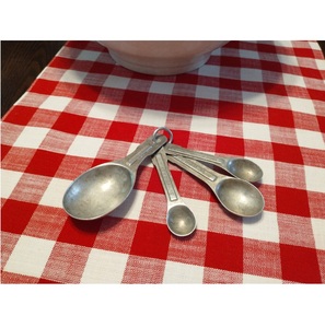 Muỗng Canh Đo muỗng đặt vòng đồng thau để nấu ăn và nướng cho dụng cụ nhà bếp Kích cỡ khác nhau đo cốc và thìa - Product Image 6