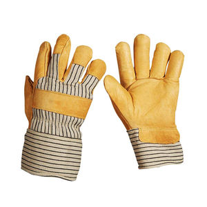 Best Quality <b>Cow</b> Grain Leather Safety Gloves Rigger Gloves Canadian Working Gloves for Industrial - Product Image 6