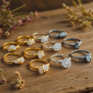 Boho Style Gold and Silver Plated Fashion <b>Rings</b> Trendy Resale Perfect - Product Image 3