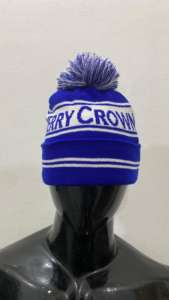 หมวกบีนนี่ลายทางแบบยูนิเซ็กส์สำหรับชายหาดและท่องเที่ยวโลโก้ตามสั่ง - Product Image 5