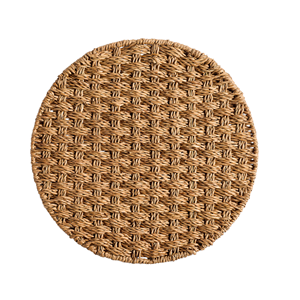 Set de table en jonc de mer tissé à la main, sets de table en forme de fleurs pour la décoration de fête de Noël, décoration de table, vente en gros en provenance du Vietnam - Product Image 4