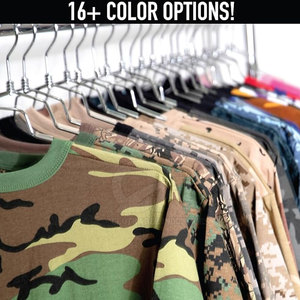 Venta al por mayor personalizado manga larga hombres Top pulóver térmico cuello redondo de alta calidad camuflaje sudadera en Stock - Product Image 6