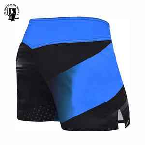 Shorts de MMA personnalisés de haute qualité, impression par transfert thermique, écologiques, respirants, à séchage rapide, en polyester/coton, rash guard - Product Image 4